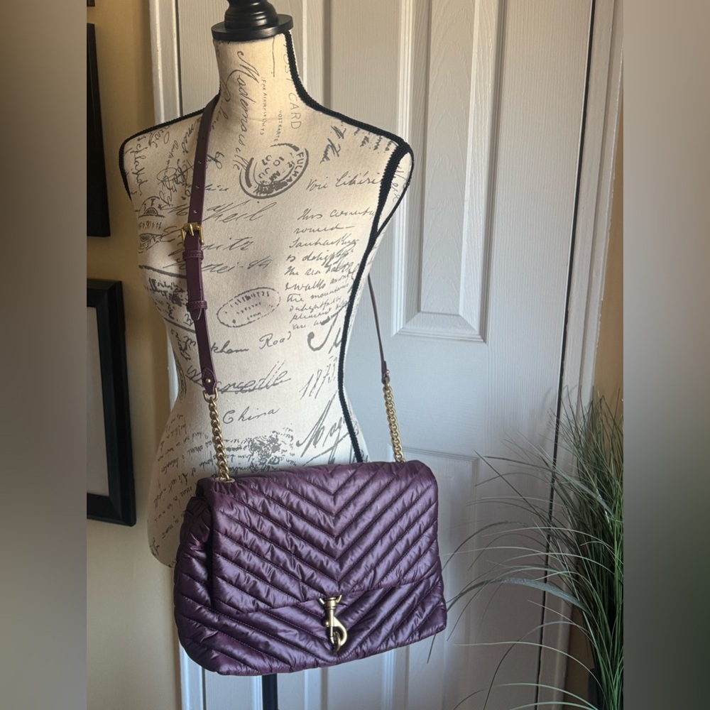 🎉QUICK SALE🎉Rebecca Minkoff Edie Nylon Jumbo Flap Shoulder Bag